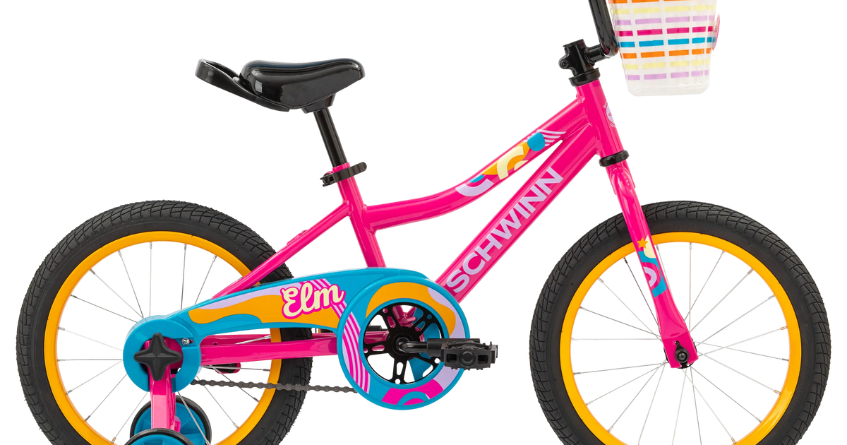girls schwinn bicycle Elm Bike, 18 Inch Bike for Kids Ages 5-9, SmartStart Ergonomic Design for Kids, Adjustable Seat Grows with your Child, Rear Coaster Brake and Front Caliper Brake, Training Learning to ride is a breeze with the Elise kids bike for girls Used Schwinn BLOOM KIDS BIKE