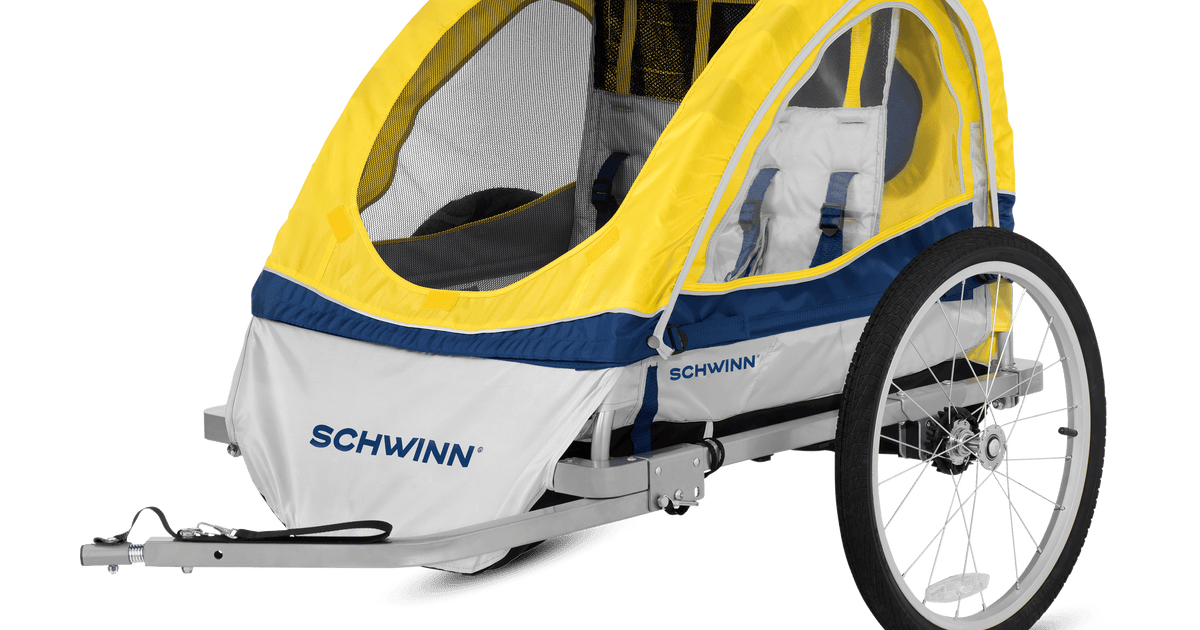 Schwinn baby trailer best sale