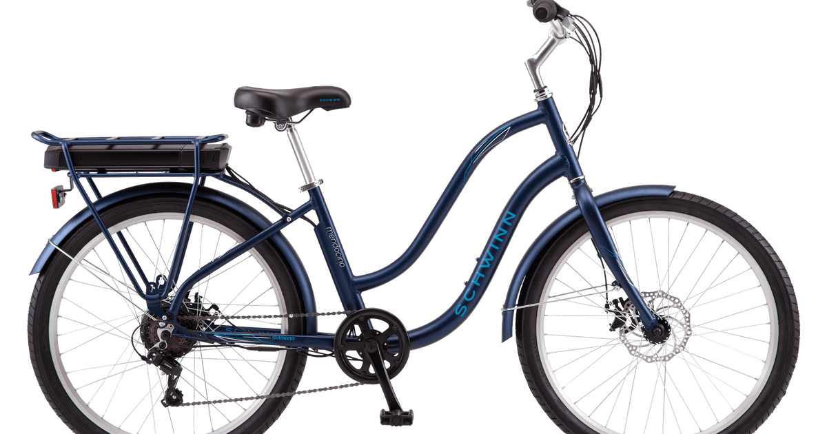 Schwinn beach cruiser electric bike hotsell