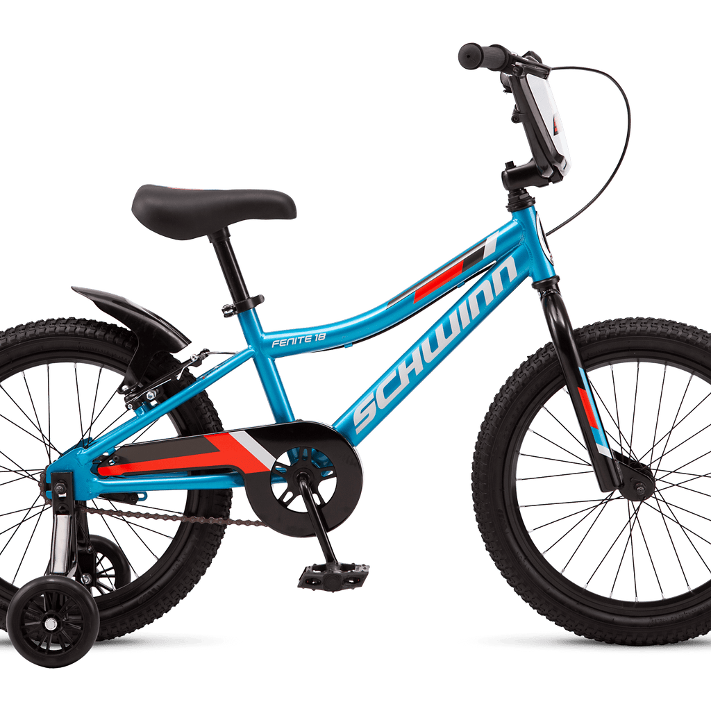 18 bike top with training wheels