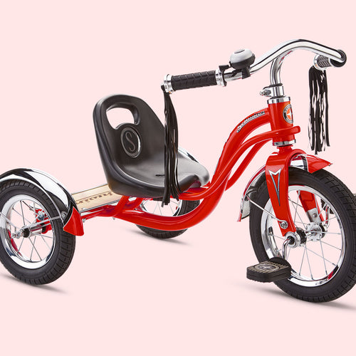 A schwinn roadster tricycle.