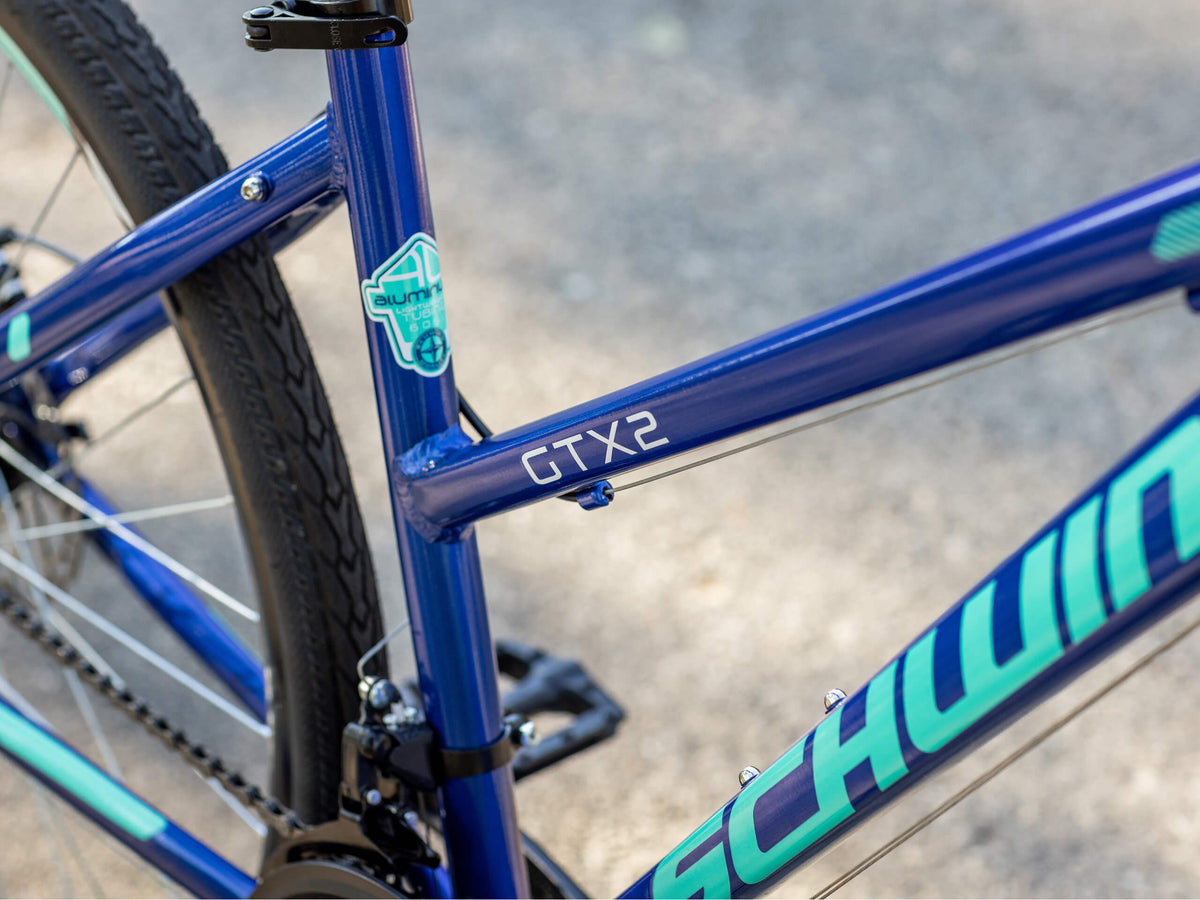 GTX-2 | Women's Hybrid Bike in Blue | 700c Wheels - Schwinn