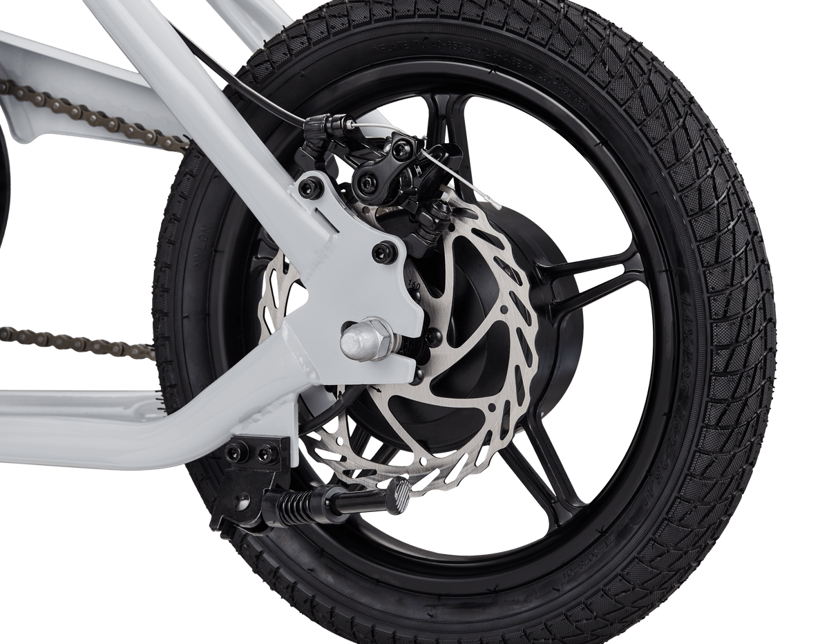 twister mini bike klapprad Twister Folding Electric Bike Silver / 14"