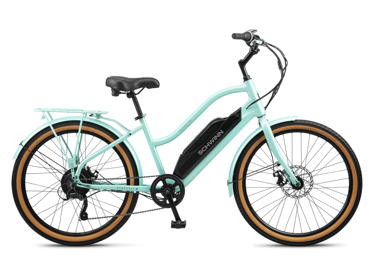 Mendocino E Bike Adult Cruiser Electric Bike Schwinn