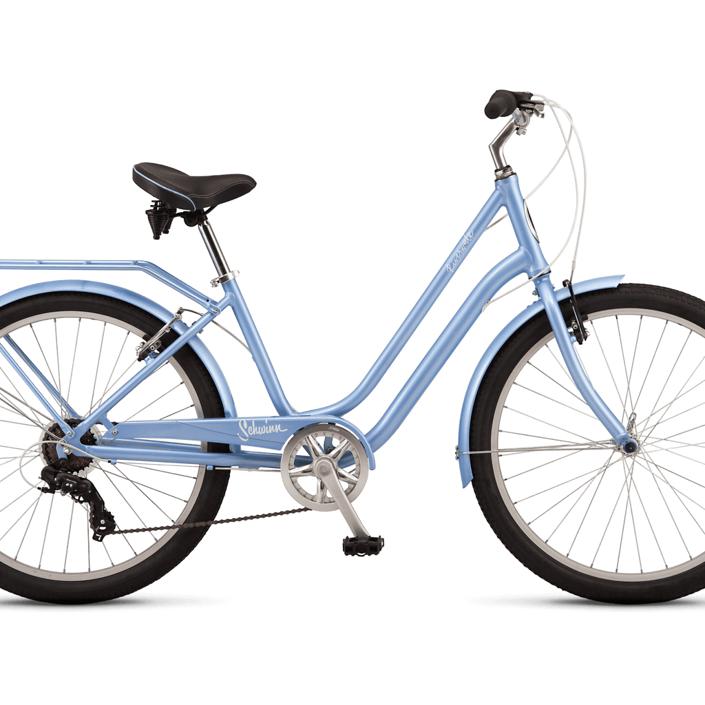Blue schwinn women's bike sale