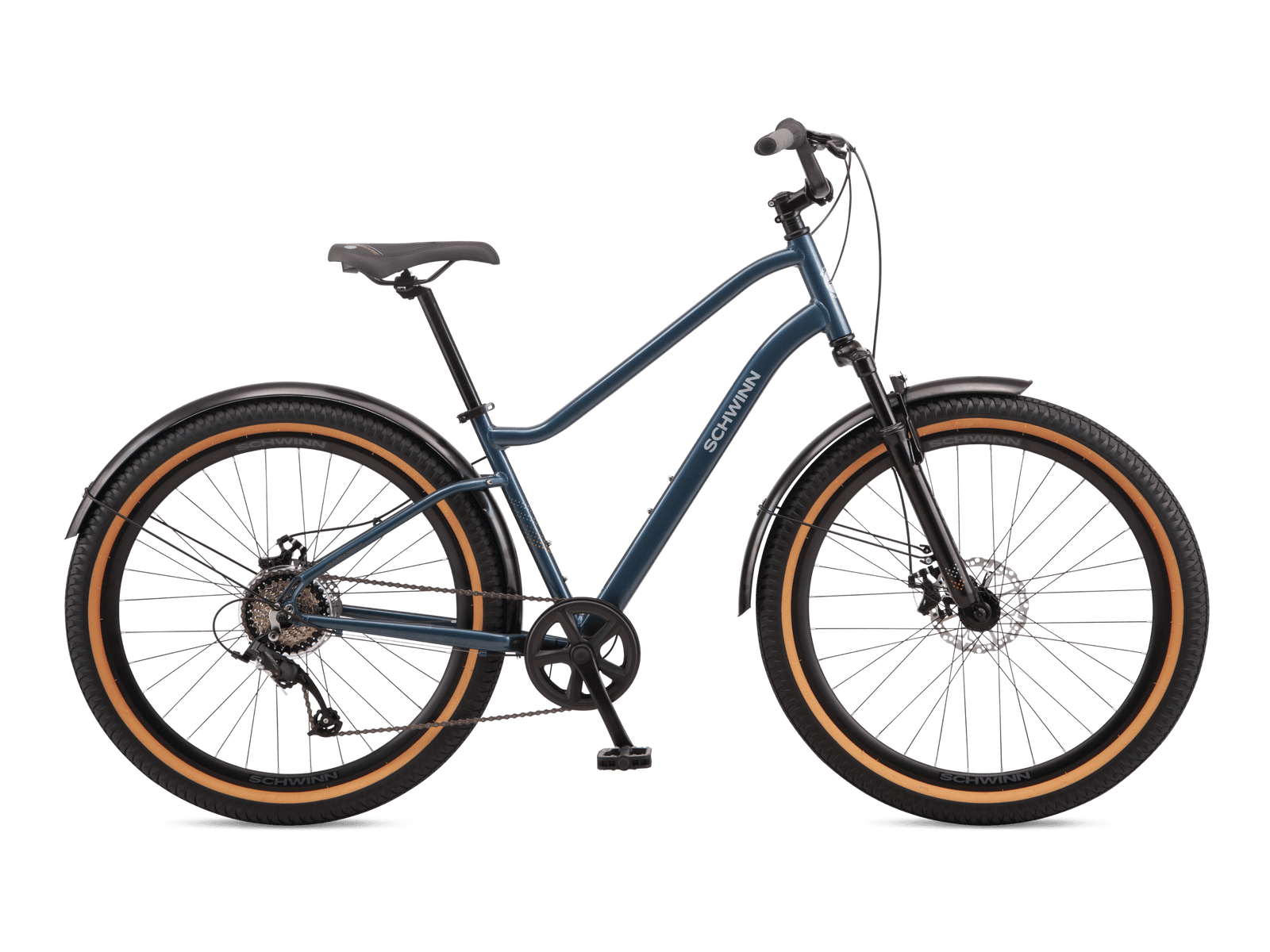 自転車　SCHWINN Schwinn Junction Hybrid Bike, 27.5-in. Wheels, 7 Speed Adult