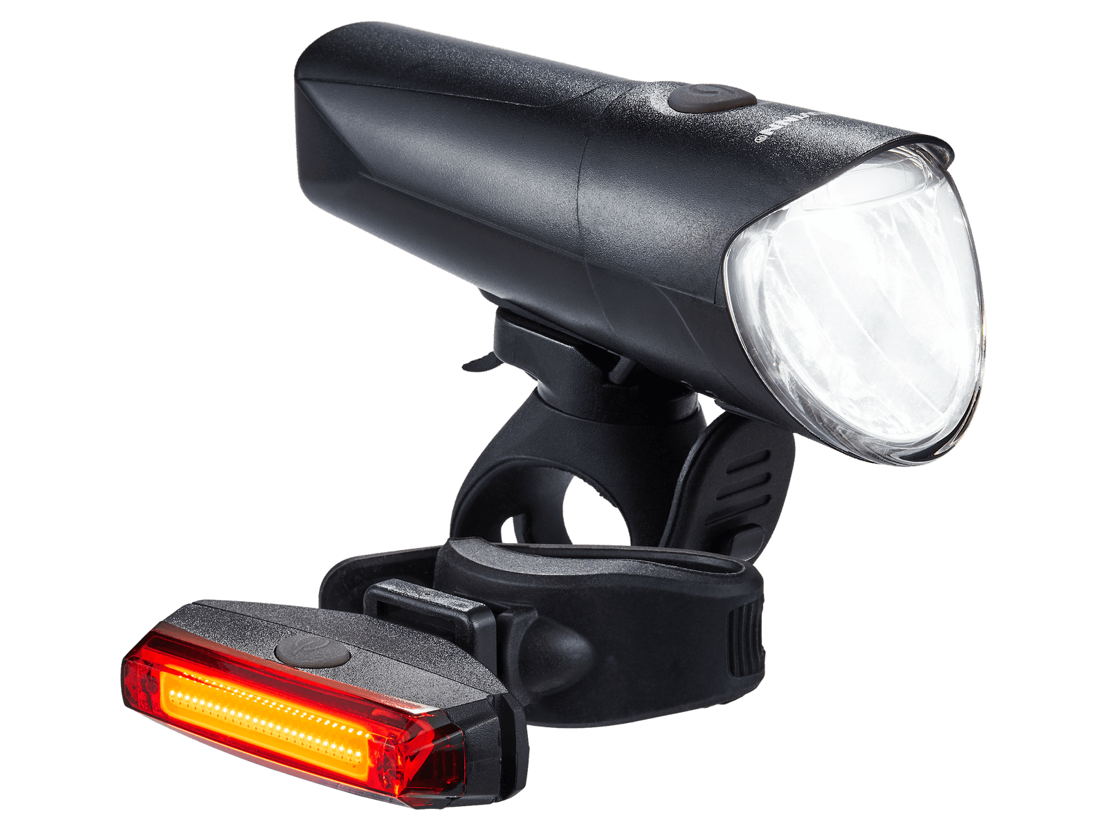 Schwinn Intensa Bike Light Set, 100 Lumens, USB Rechargeable
