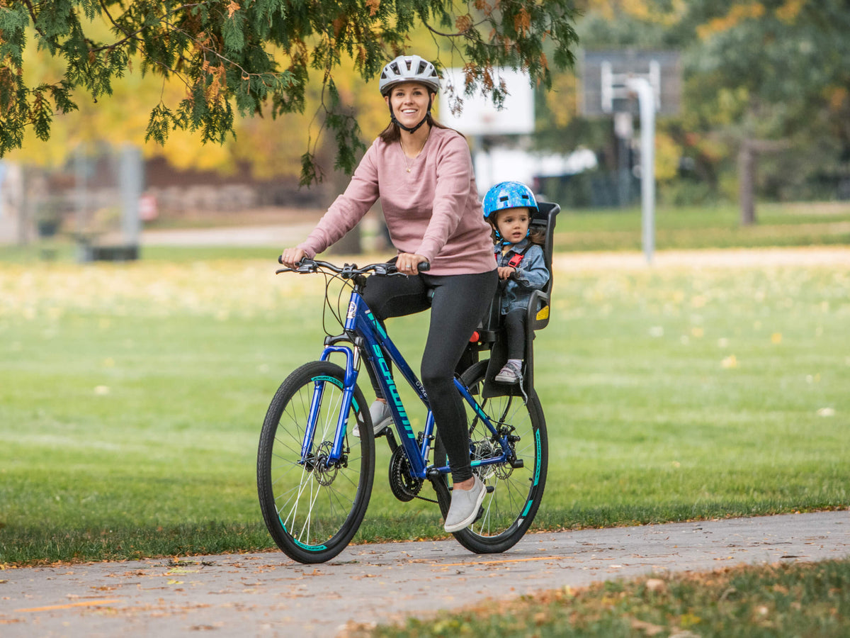 schwinn deluxe bicycle mounted child carrier Ovation Child Carrier – Schwinn