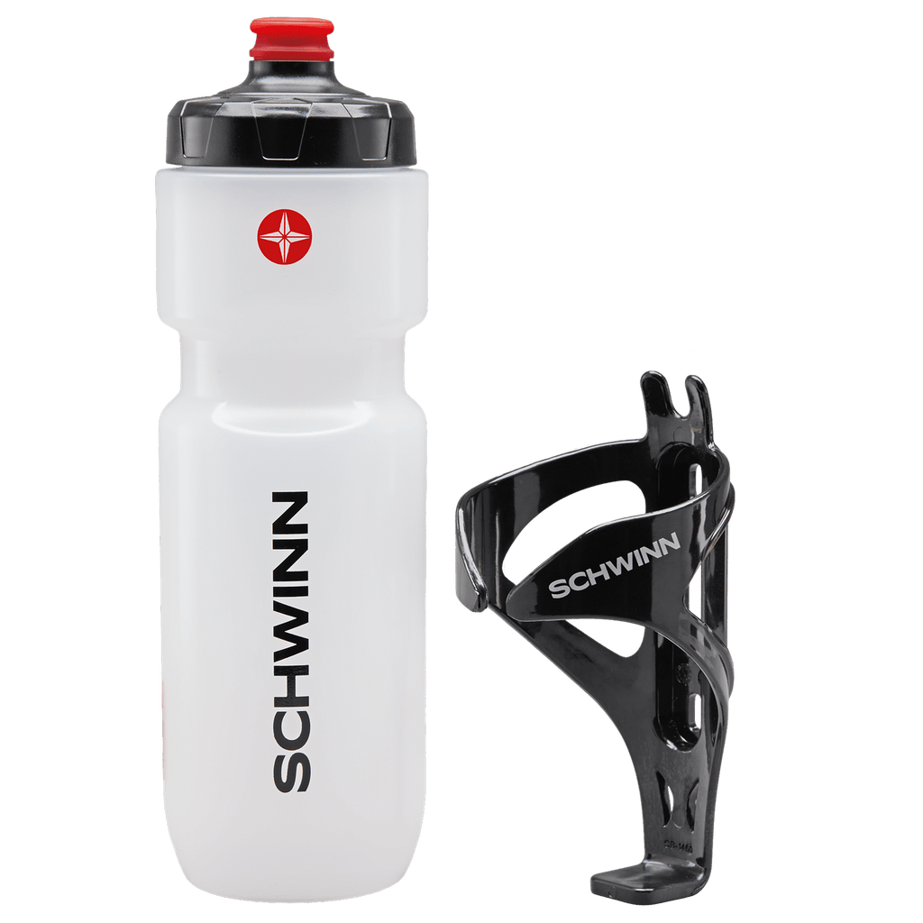 Water Bottle & Cage Black / One Size