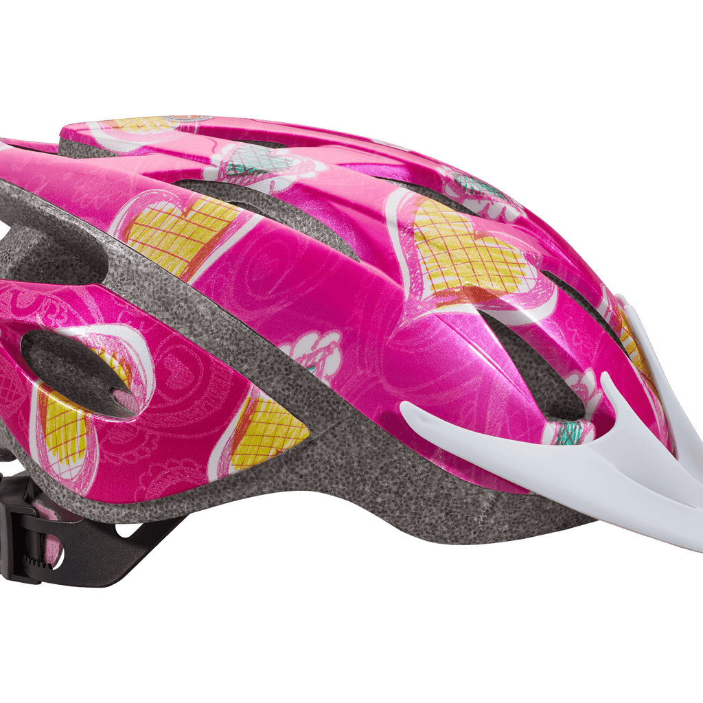 bike helmet bellino girl flower patch Multicolor Floral Spring Pattern Baby Decals Only (Bow Sold Sep road recreational use only Bell Disney Minnie Mouse Bike