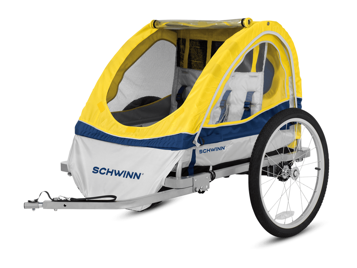 Twin hot sale bicycle trailer
