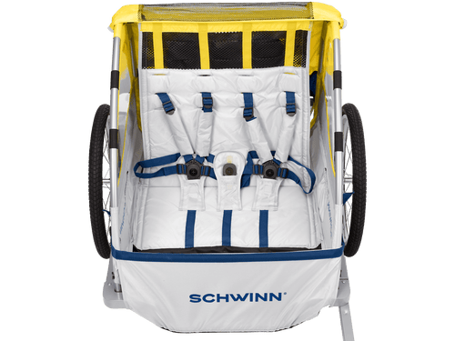Schwinn echo sales double bike trailer