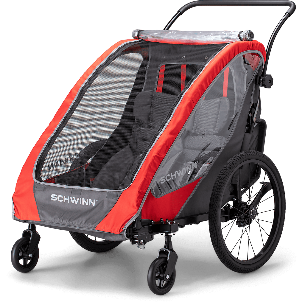 Summit Deluxe Trailer Stroller 2 Passengers Schwinn