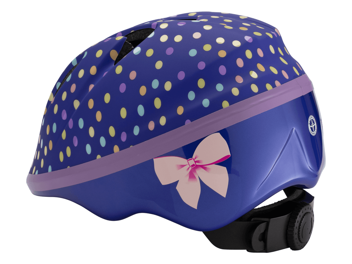 Classic Infant Helmet Purple Polka Dots Schwinn