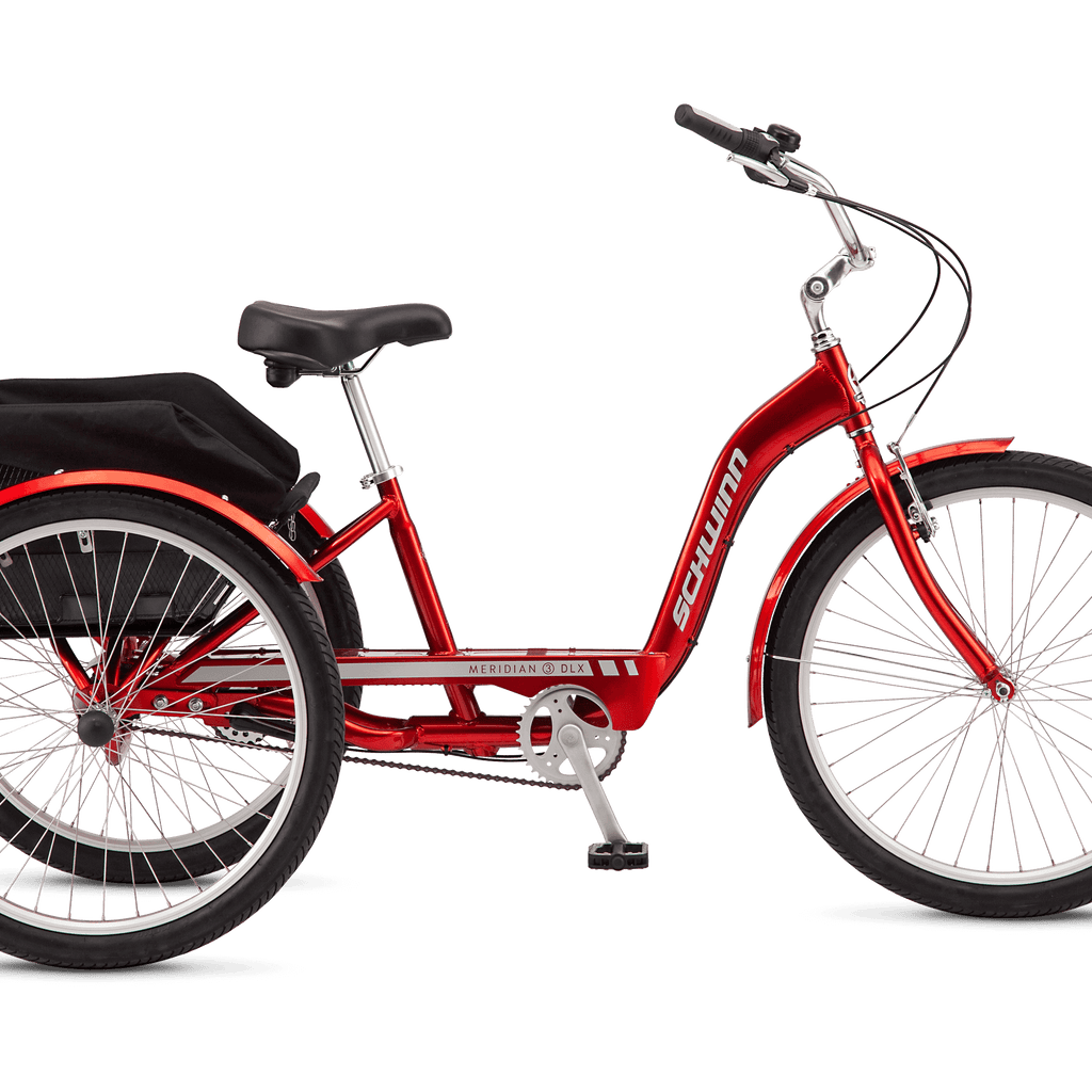 Meridian Deluxe Adult Tricycle Red One Size