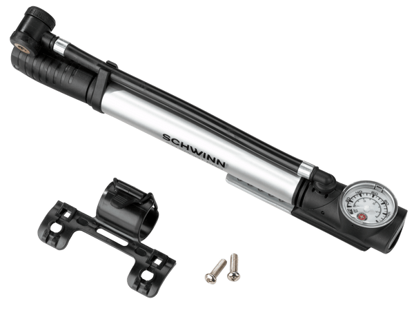 Schwinn 5 in 1 2024 floor pump with gauge