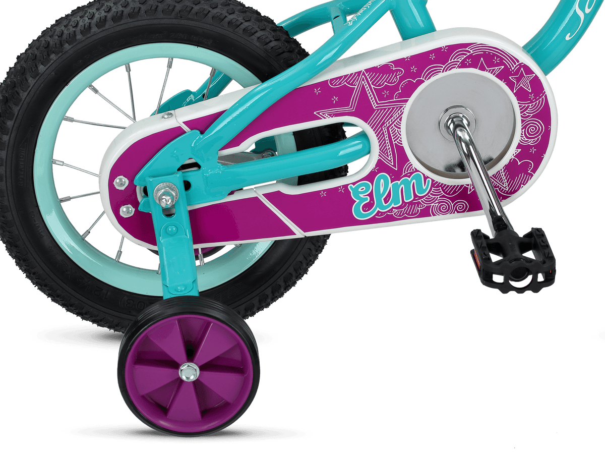 schwinn bicycle training wheels Elm 12in Turquoise / 12