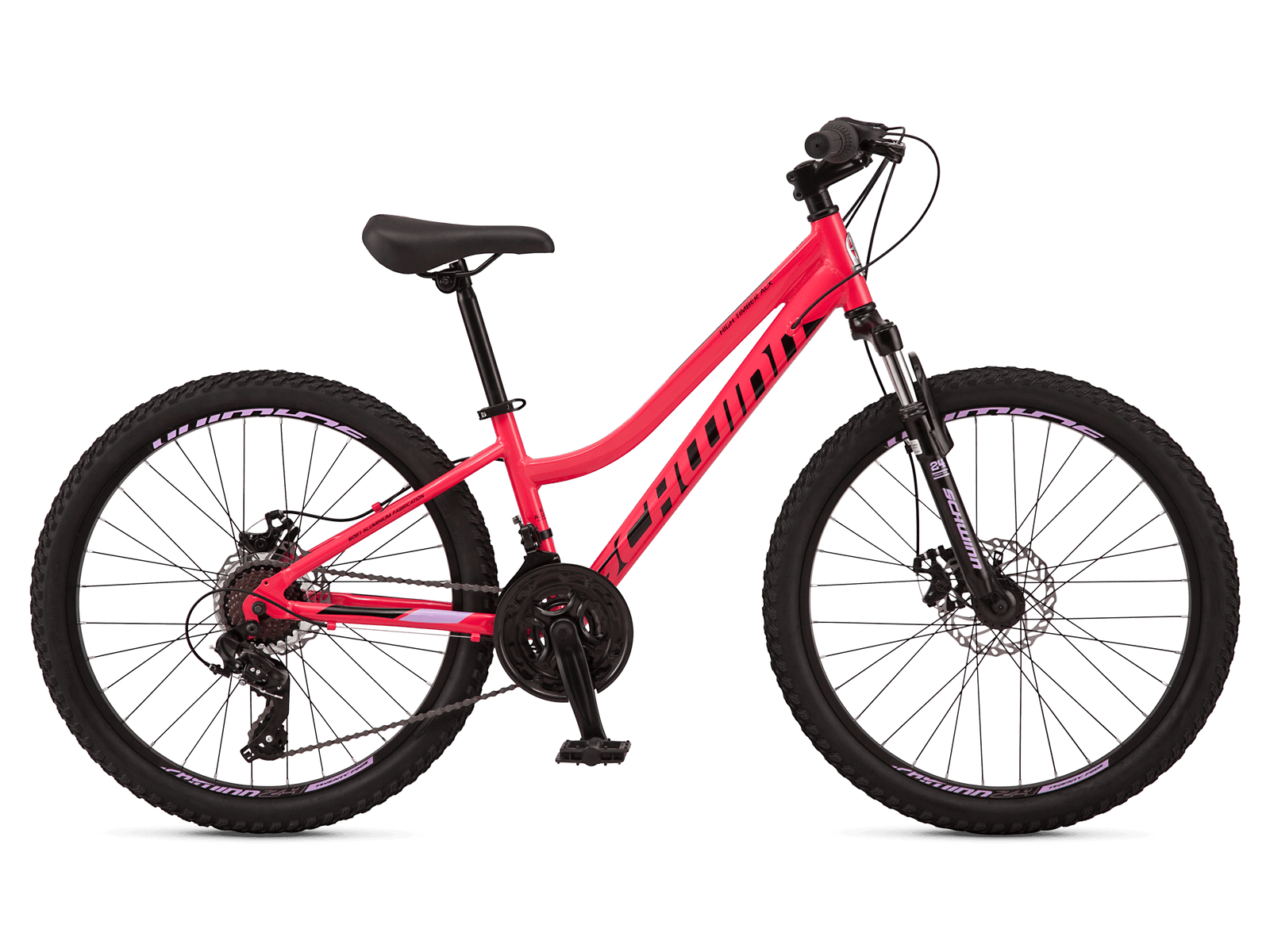 High Timber ALX Step-Thru 24in | Coral pink and ready to roll