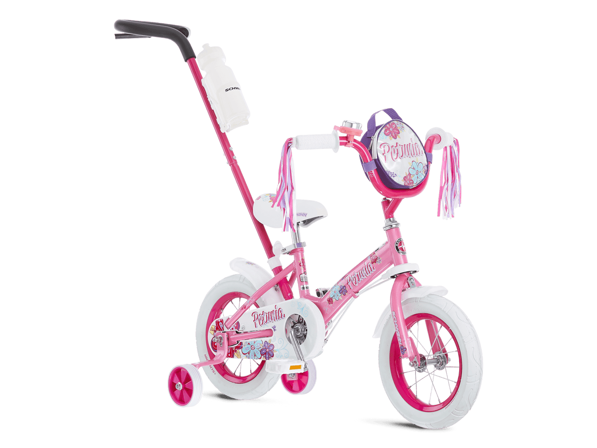 Petunia Kids Bike w Parent Push Handle Schwinn