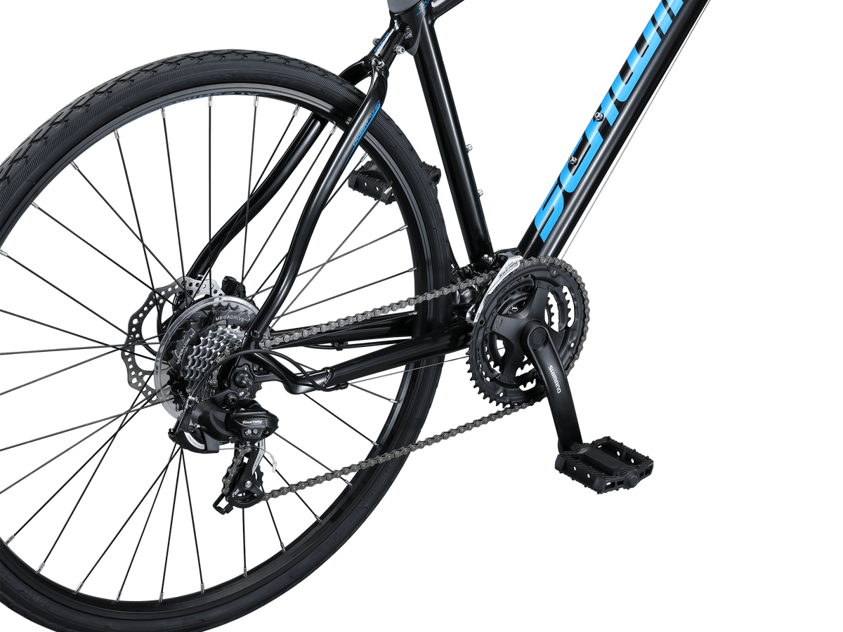 Vantage F3 Hybrid Bike in Black 700c Wheels