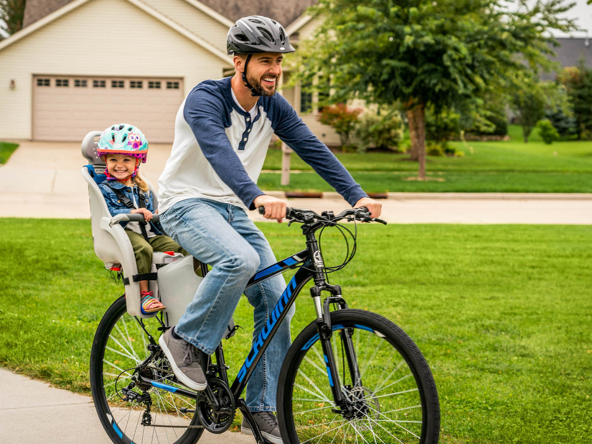 schwinn deluxe bicycle mounted child carrier Schwinn Deluxe Child Carrier