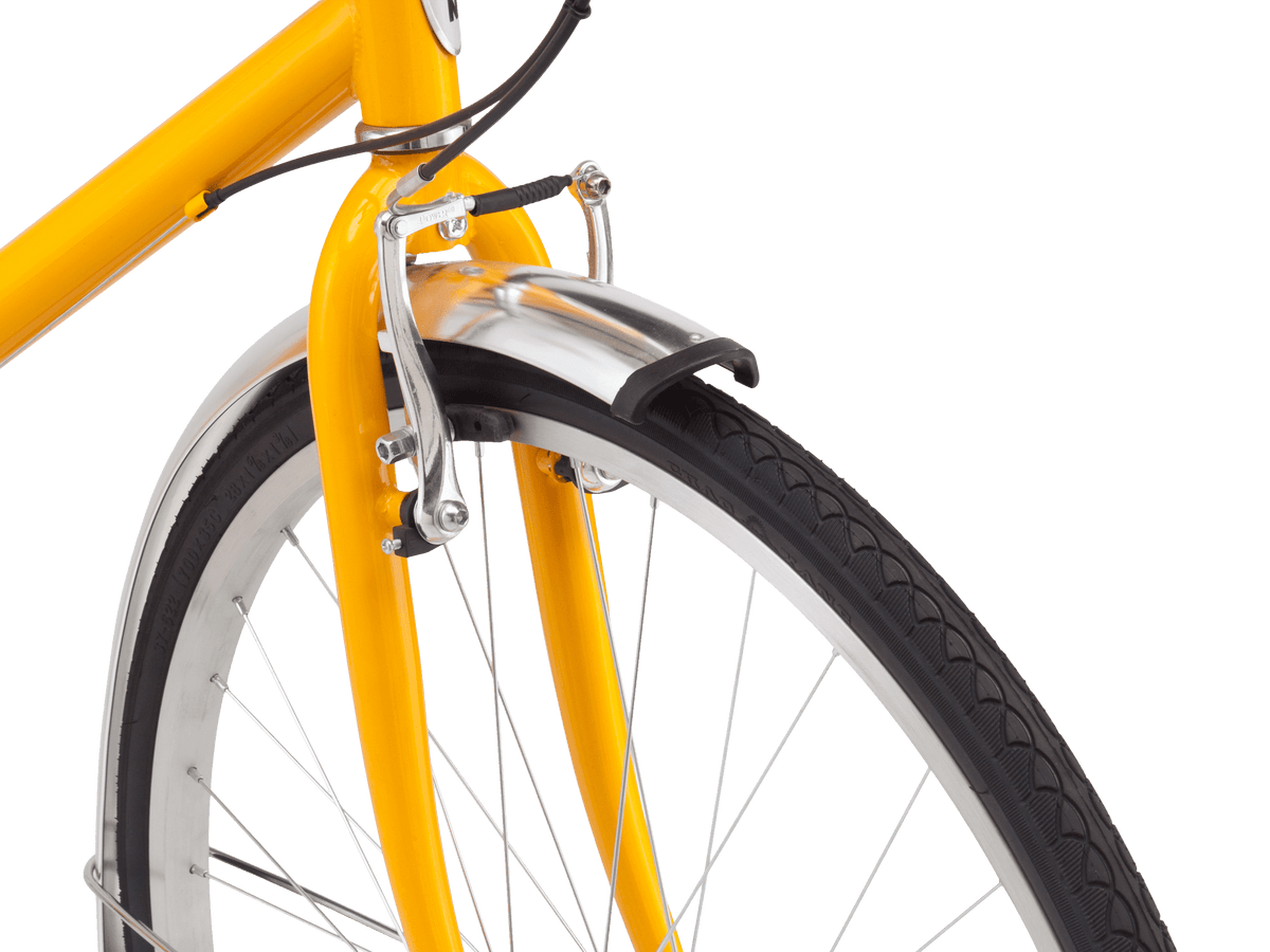 yellow schwinn bicycle Wayfarer Step-Thru 700c