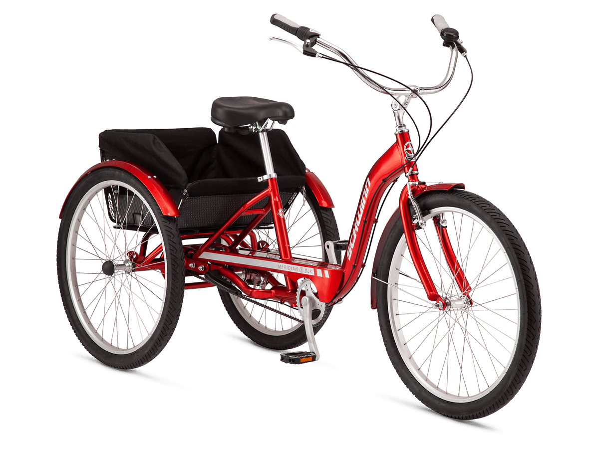 Schwinn 26 Meridian Adult Tricycle, Red