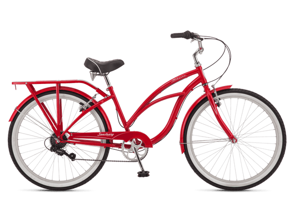 Red schwinn beach cruiser deals
