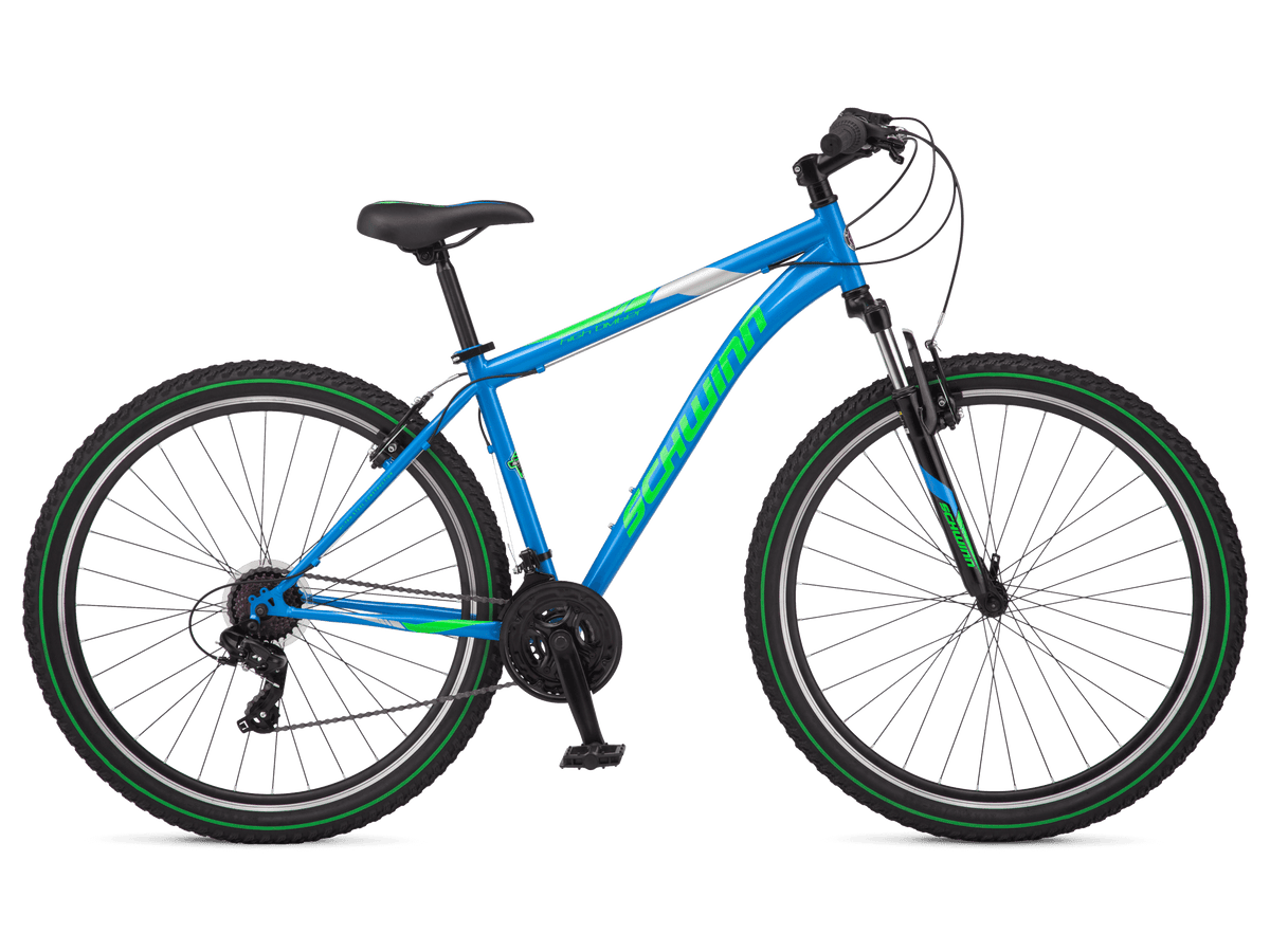 Blue schwinn bike hotsell