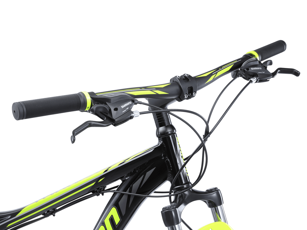 Yellow mountain bike deals