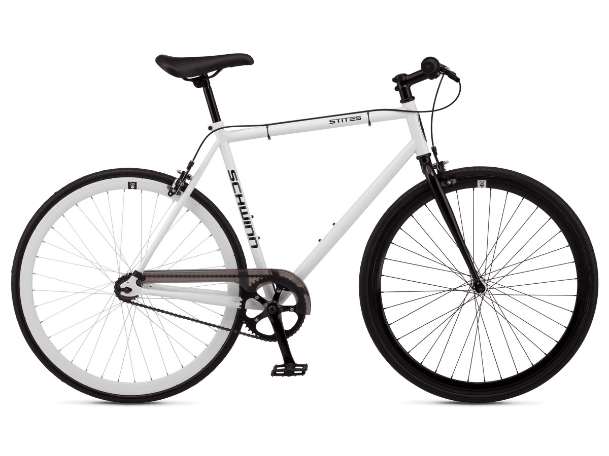 Stites Single Speed Adult Bike in White