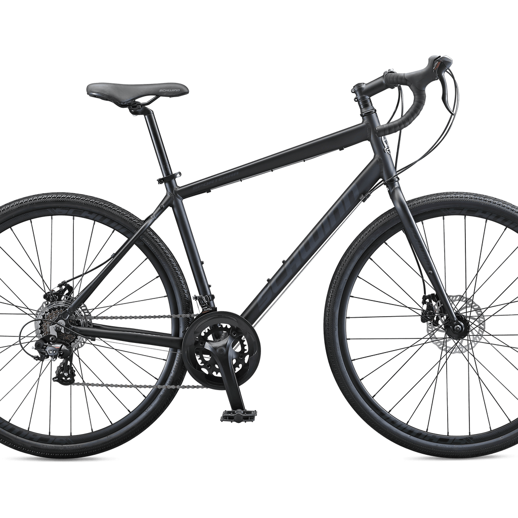 Sporterra Adventure Hybrid Bike in Matte Black Schwinn