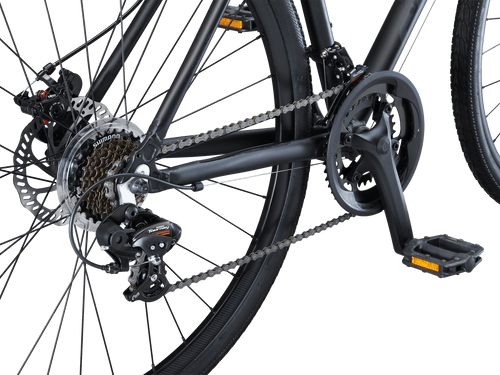 Schwinn sporterra gravel sales bike 700c black