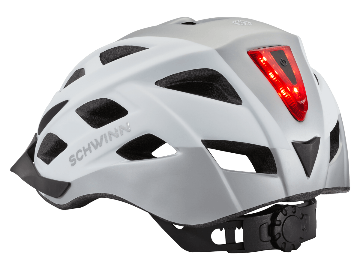 Flashing bike deals helmet
